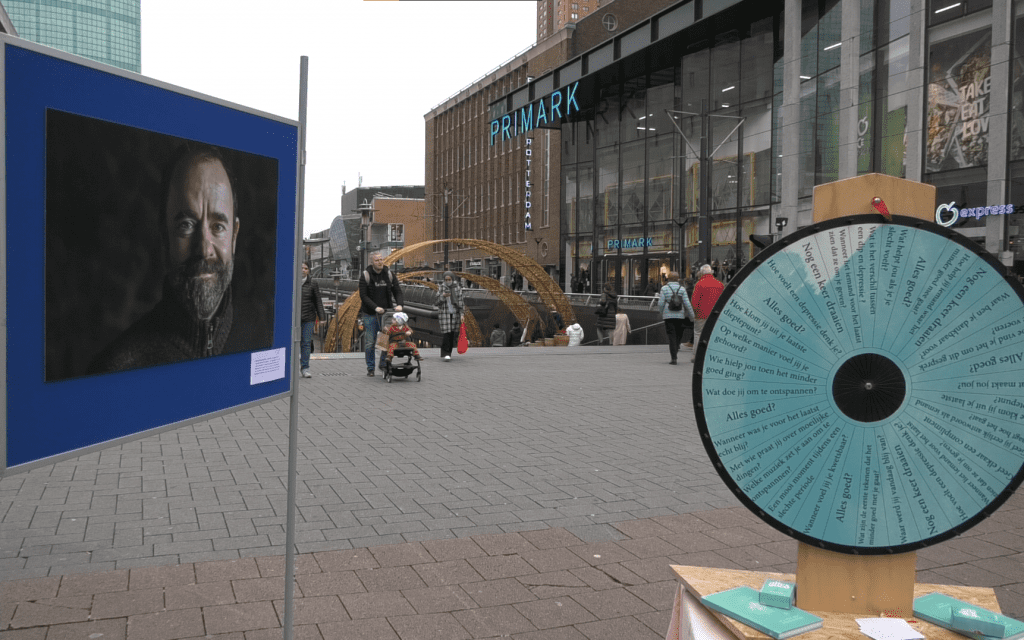 Expositie van Alles Goed bij de Koopgoot Rotterdam